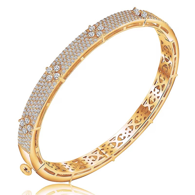 Baby gold cuff