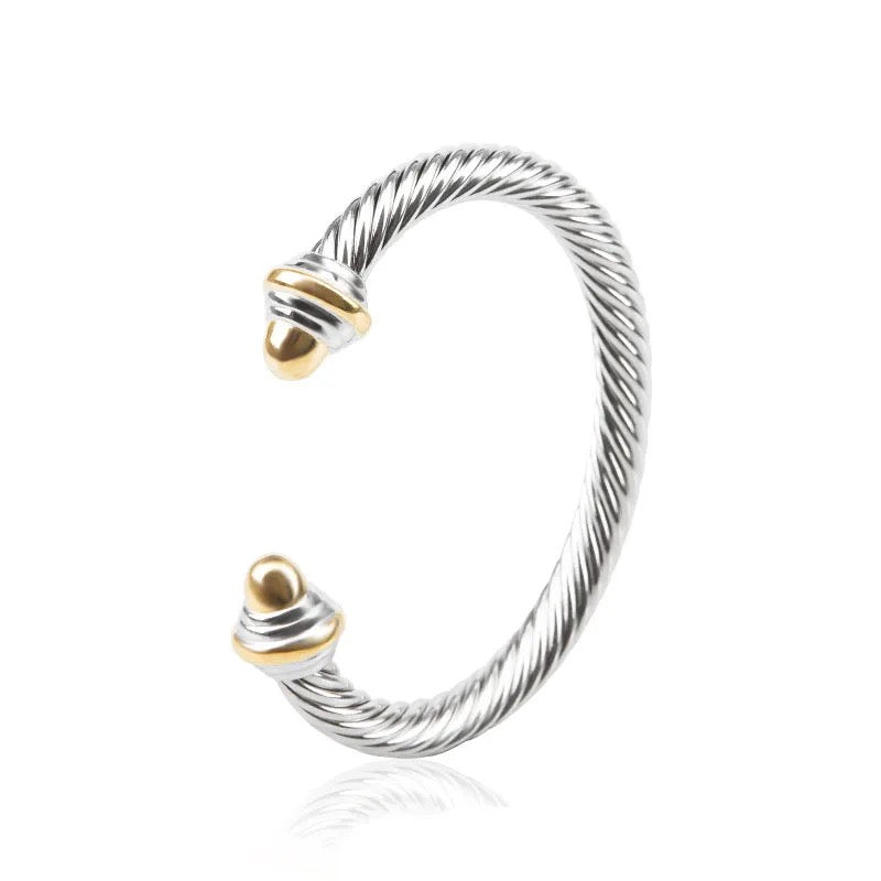 Bold cable bracelet