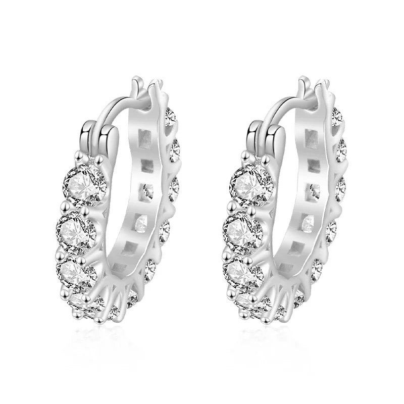 Mariel Diamond Hoop