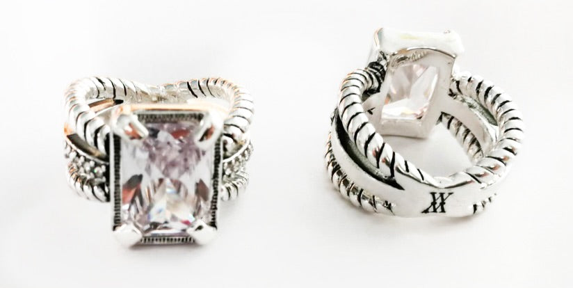 boujee ring | silver