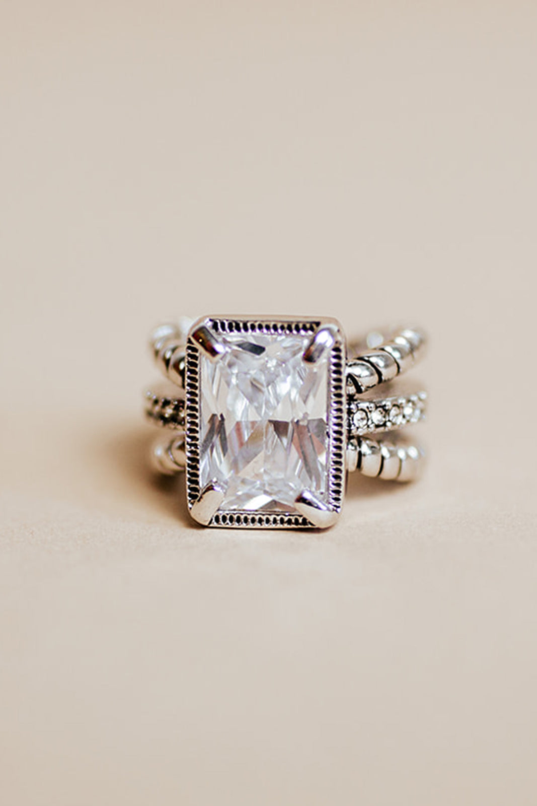 boujee ring | silver