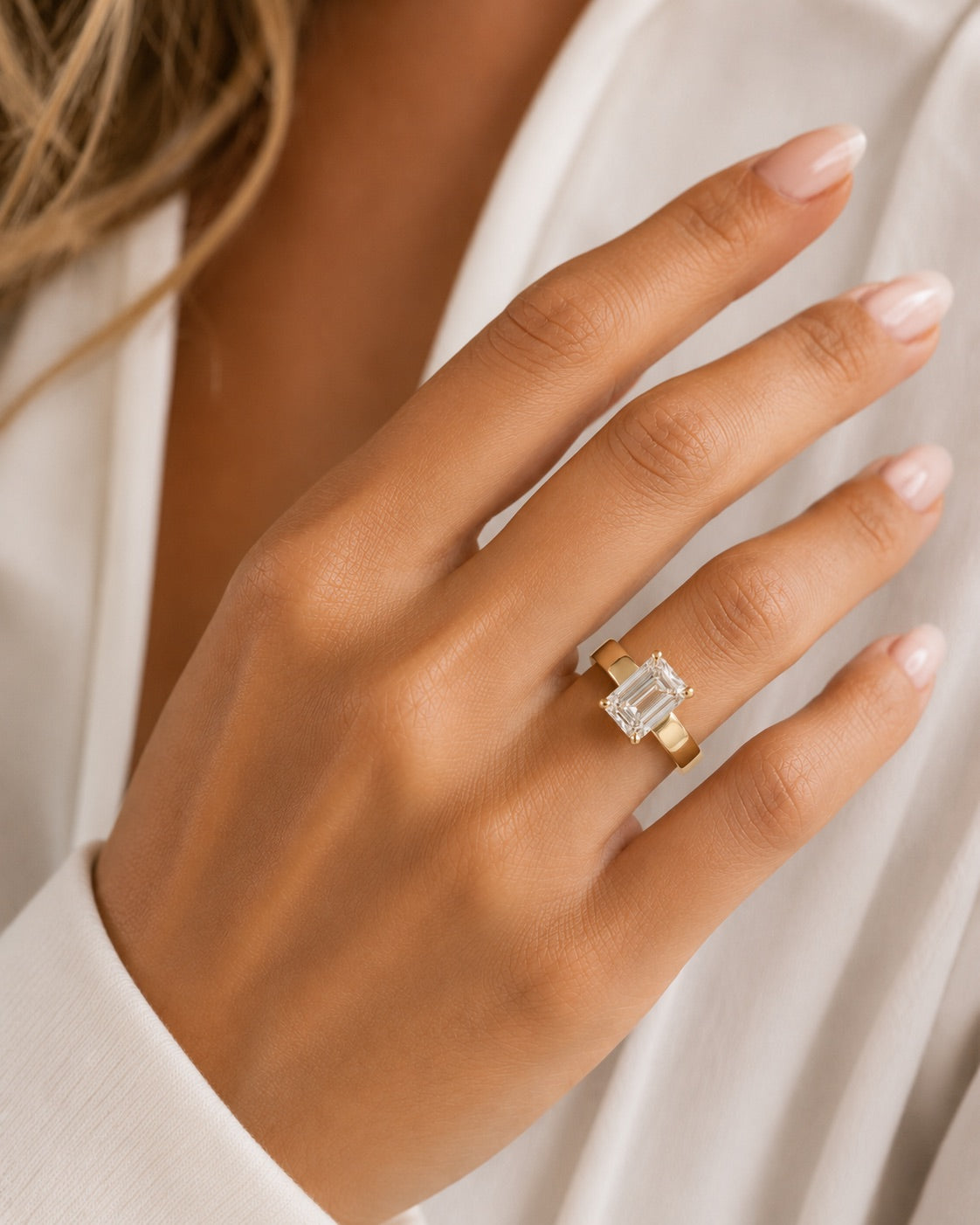 Emerald Diamond Ring