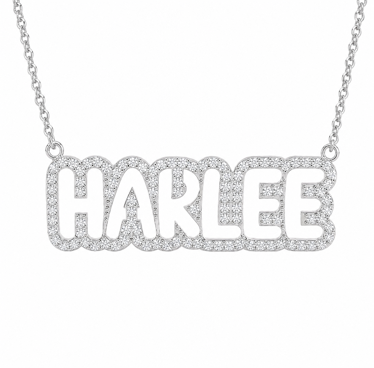 Bubble Name Necklace