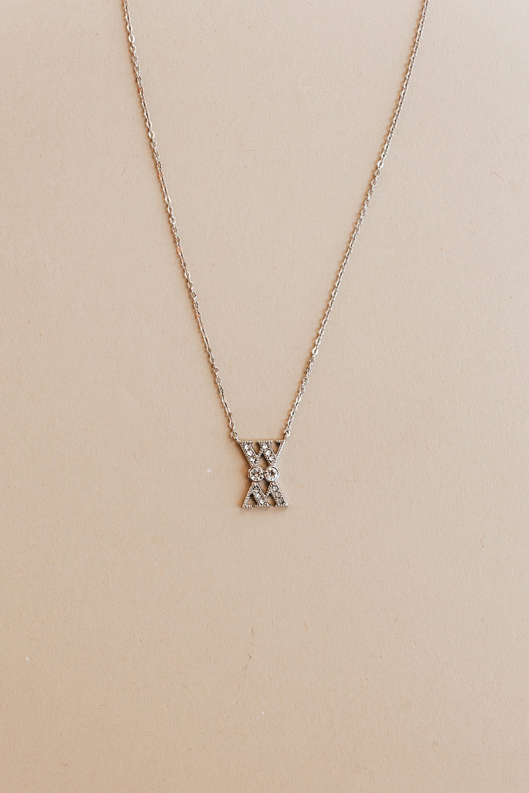 WM necklace | silver