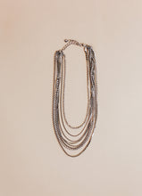 Load image into Gallery viewer, gemma layered necklace | silver