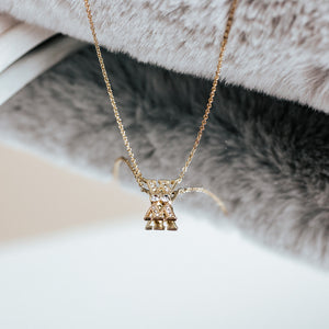 WM necklace | silver