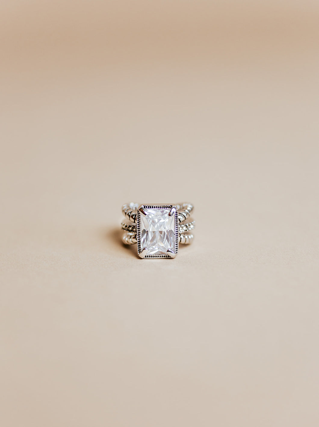 boujee ring | silver